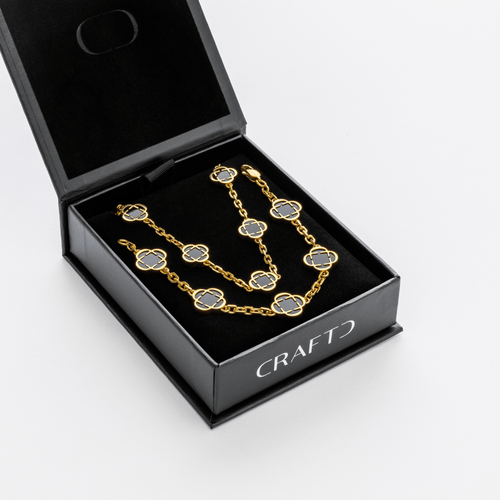 Onyx Klaver Cadeauset (Goud)