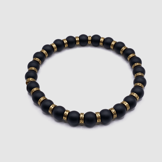 Split Kralenarmband (Goud)