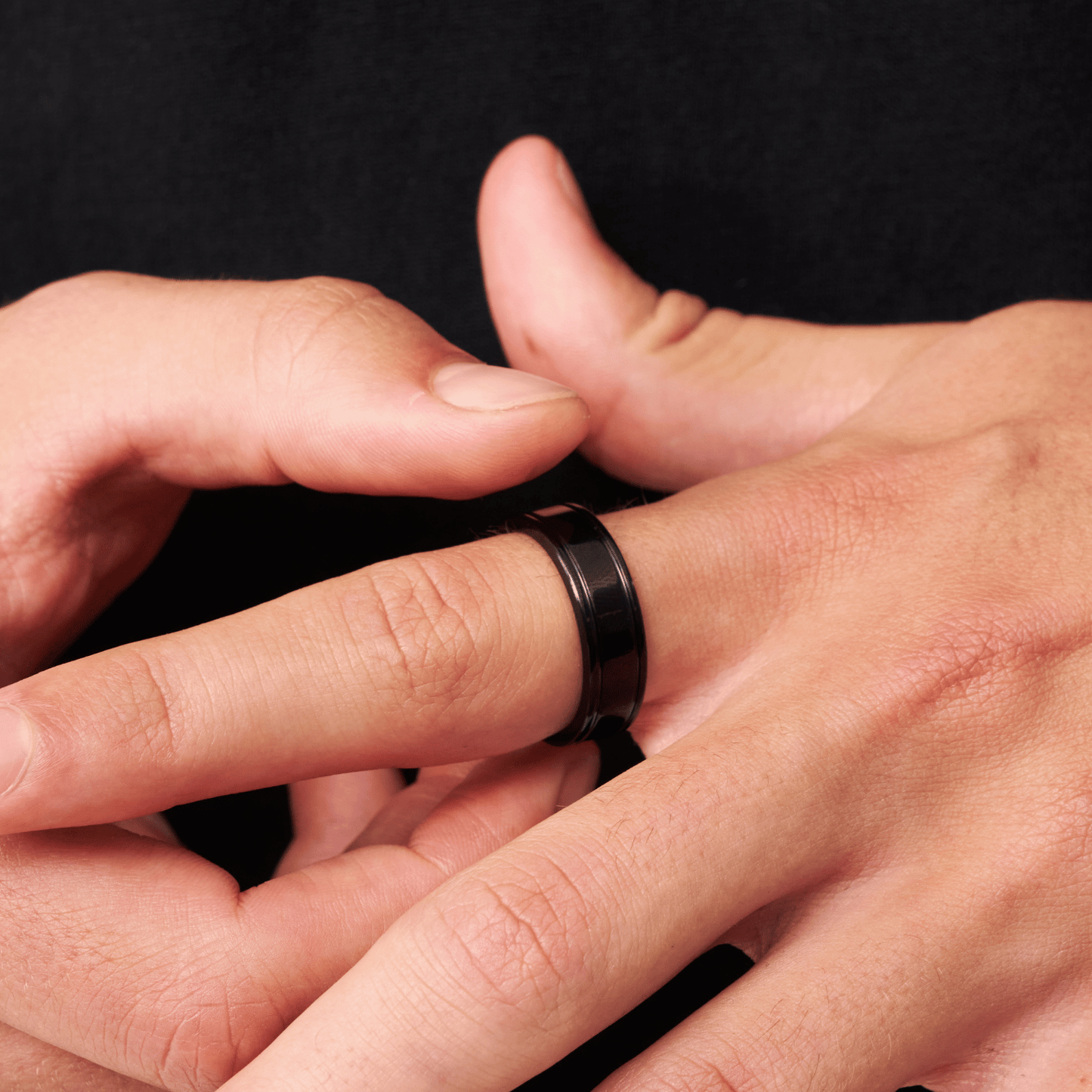 Band 2.0 Ring (Zwart)