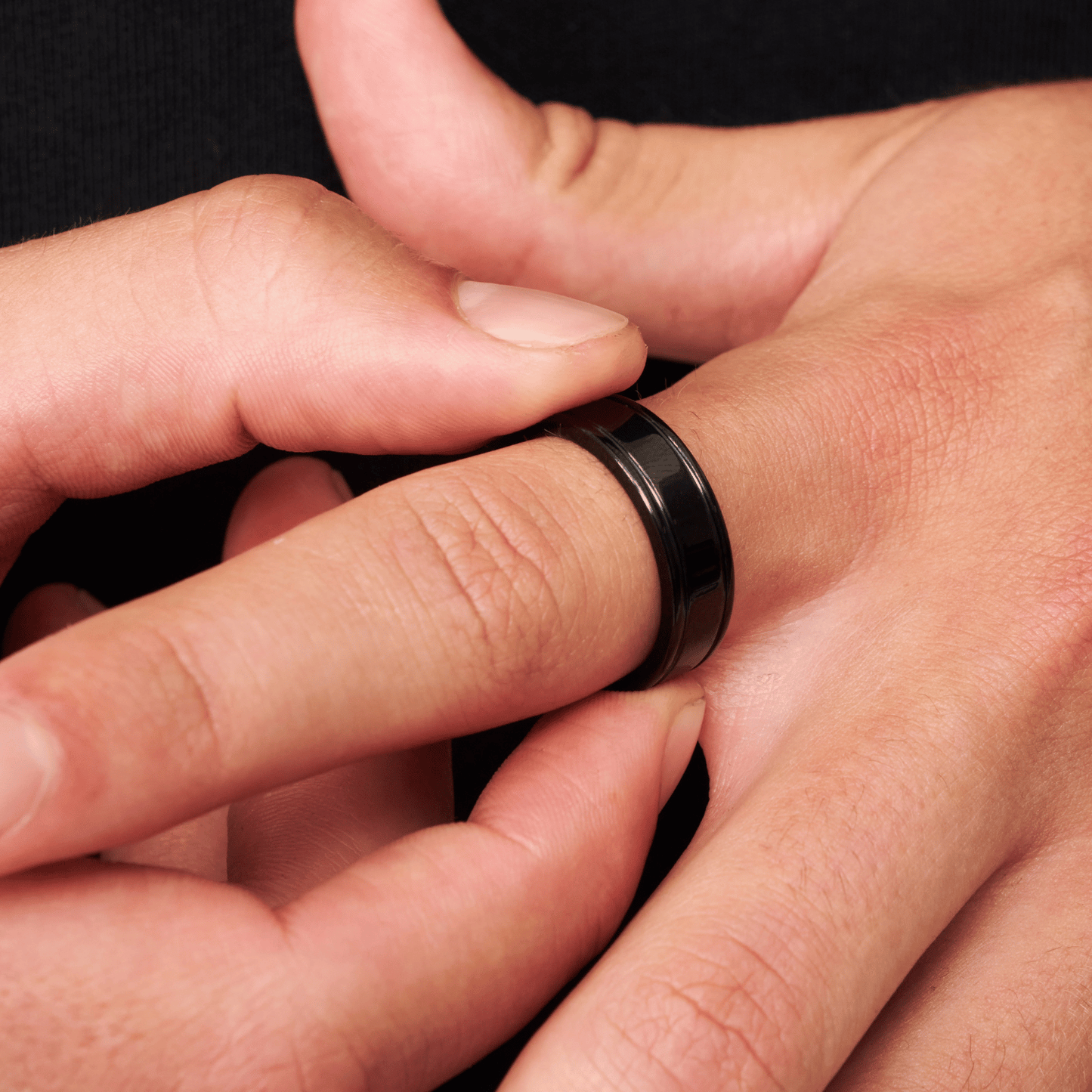 Band 2.0 Ring (Zwart)