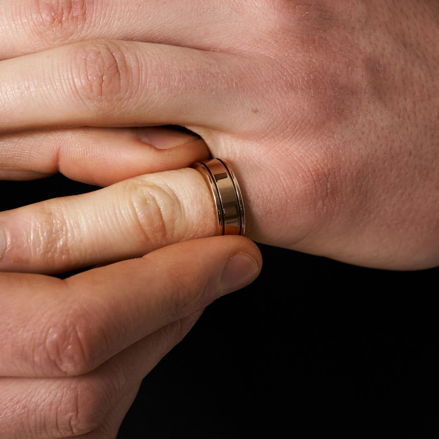 Band 2.0 Ring (Roze Goud)