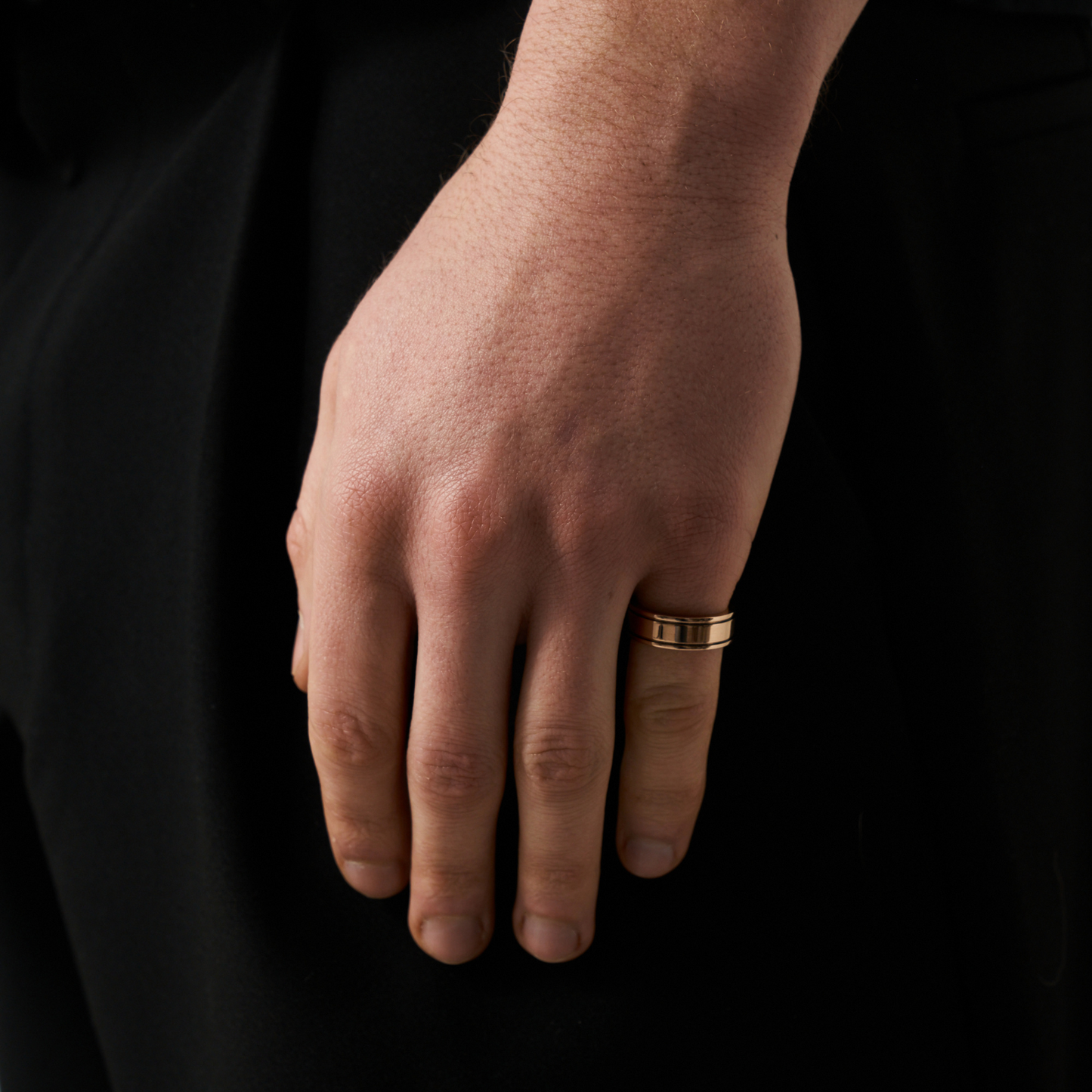 Band 2.0 Ring (Roze Goud)