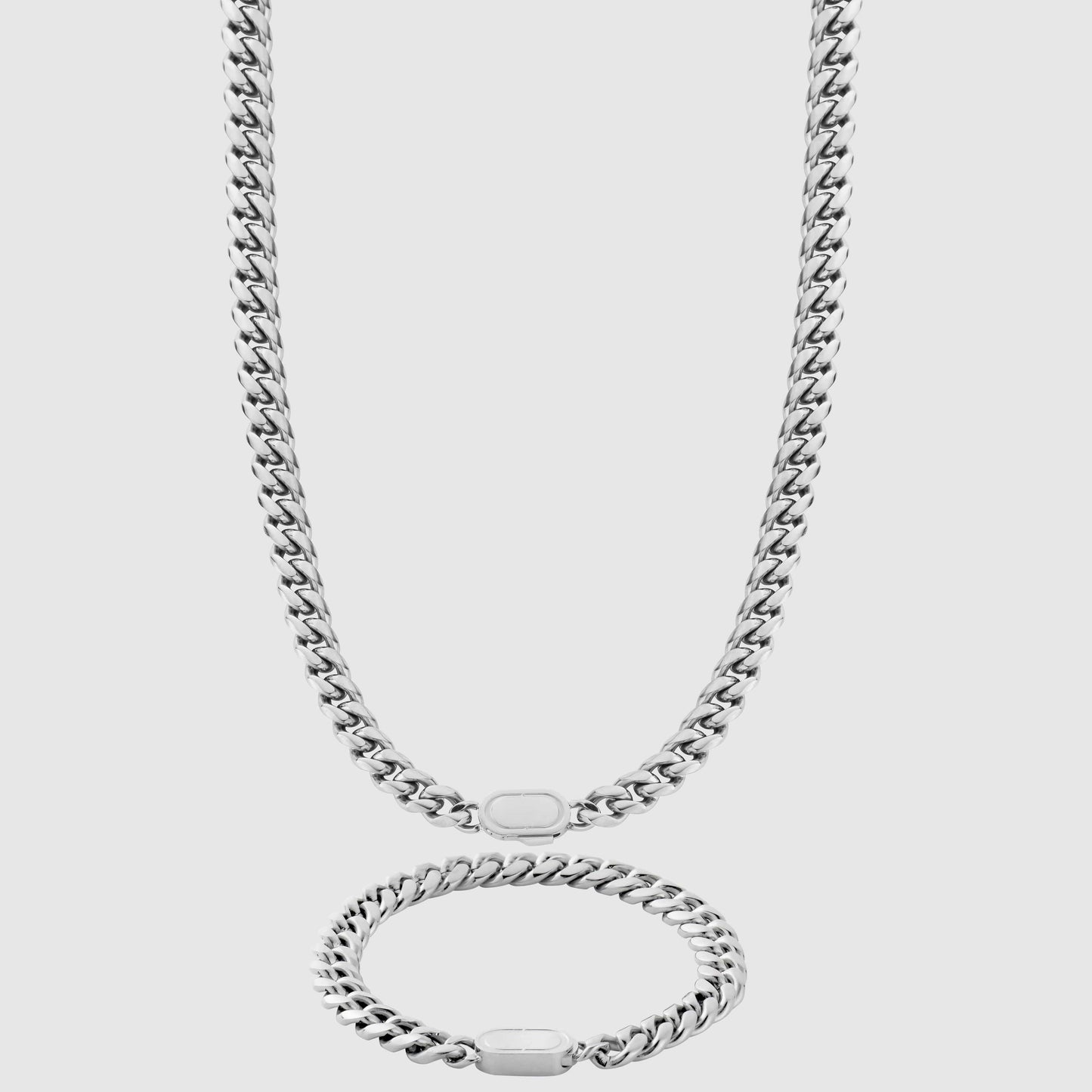 Cubaans 8mm Set (Zilver)
