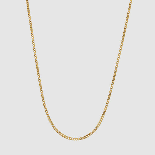 Minimale Curb (Goud) 2mm
