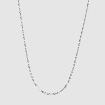 Minimale Curb (Zilver) 2mm