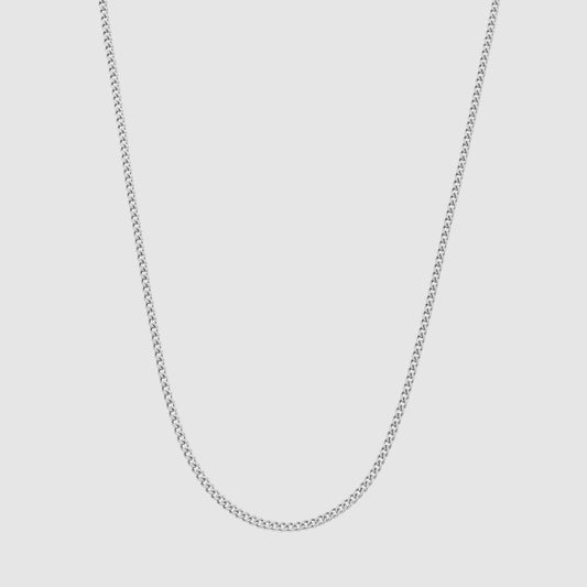 Minimale Curb (Zilver) 2mm