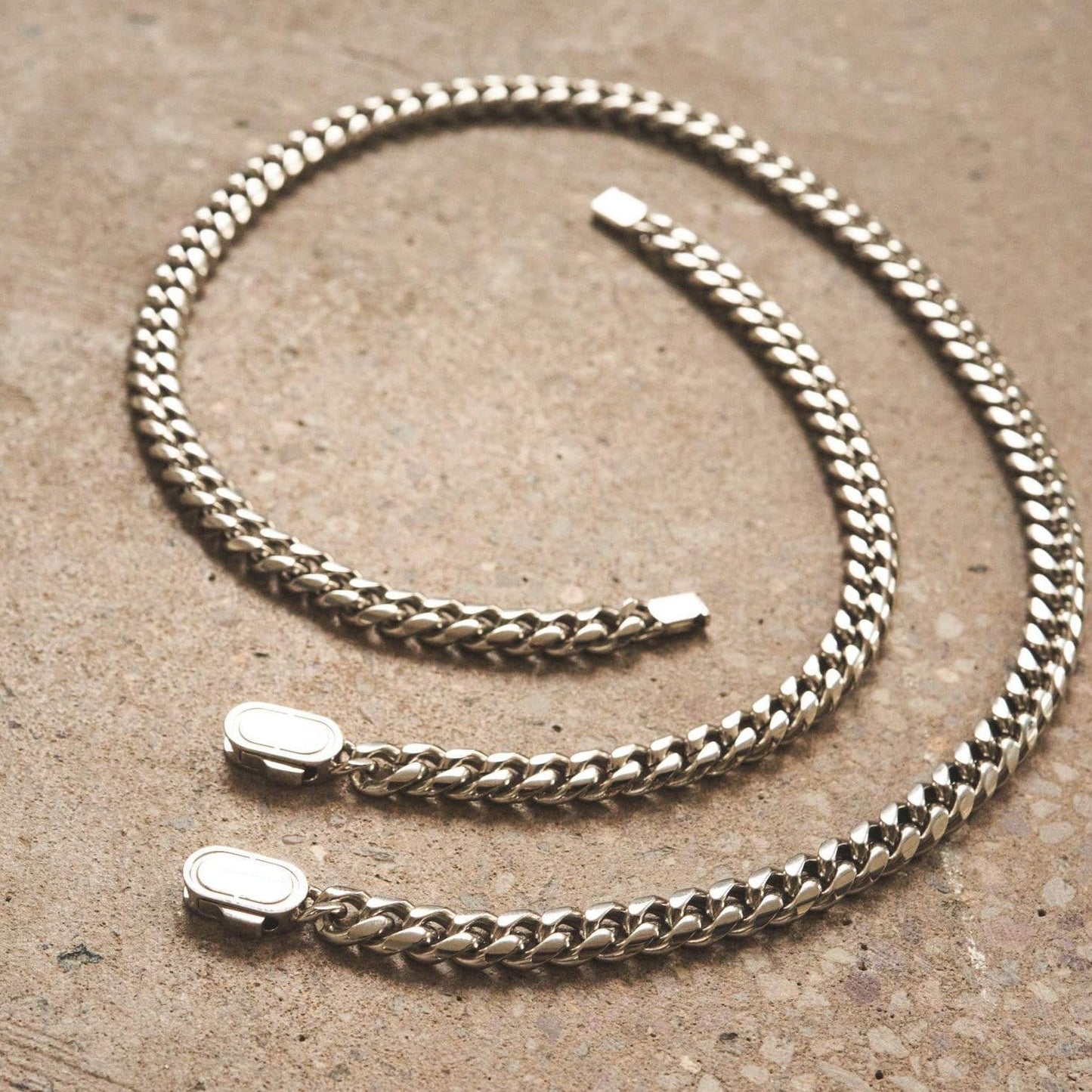 Cubaans 8mm Set (Zilver)
