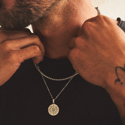 Compas Set (Zilver)
