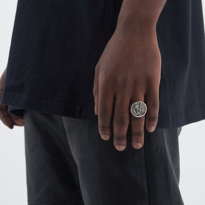 St. Christopher Ring (Zilver)