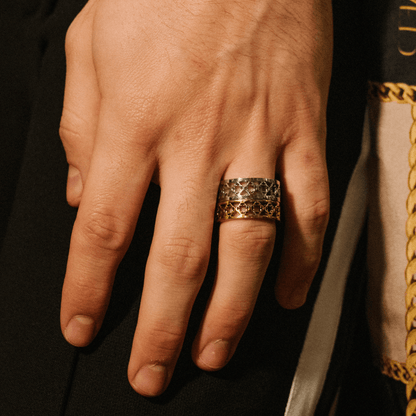 Clover Bandring (Goud)