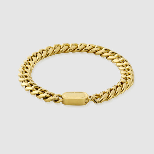 Cuban Armband (Goud) 8mm