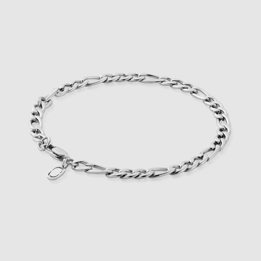 Figaro Armband (Zilver) 5mm