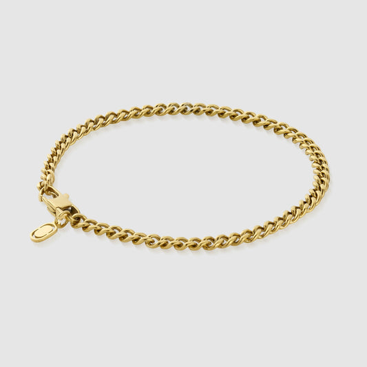 Cubaans Armband (Goud) 4mm