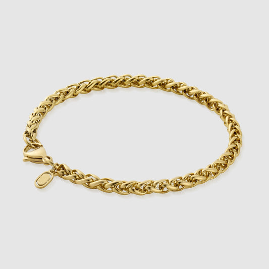 Tarwe Armband (Goud) 5mm