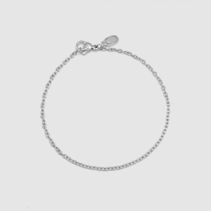 Kabelarmband (Zilver) 2mm