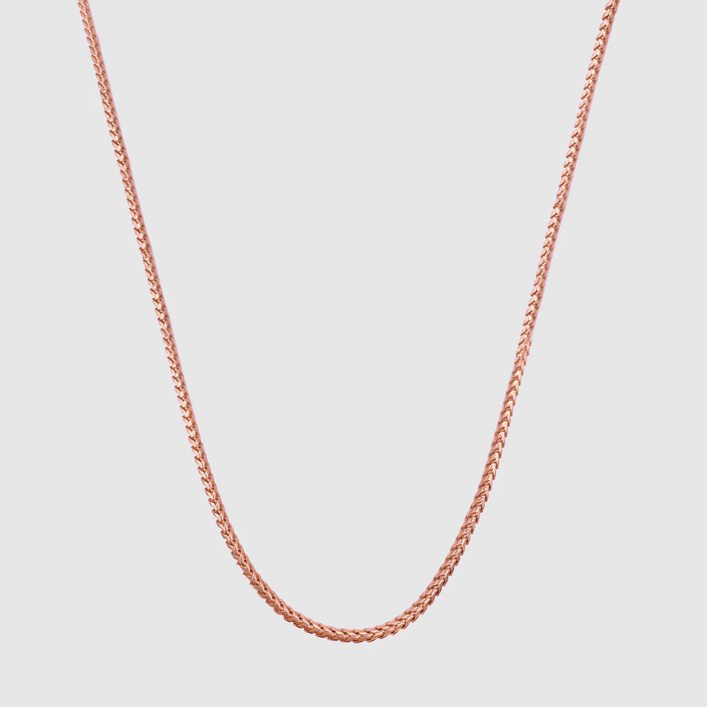 Cali Ketting (Roze Goud) 2mm