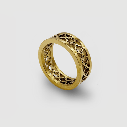Clover Bandring (Goud)