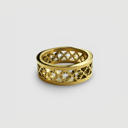 Clover Bandring (Goud)