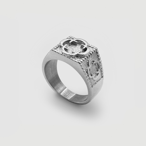 Clover Sovereign Ring (Zilver)