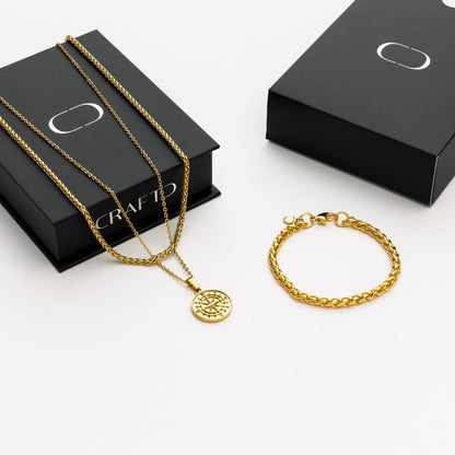 Kompas Cadeauset (Goud)