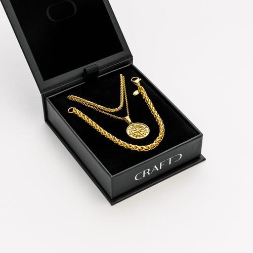Kompas Cadeauset (Goud)