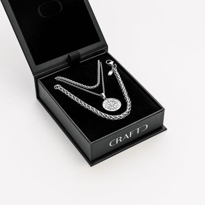 Kompas Gift Set (Zilver)