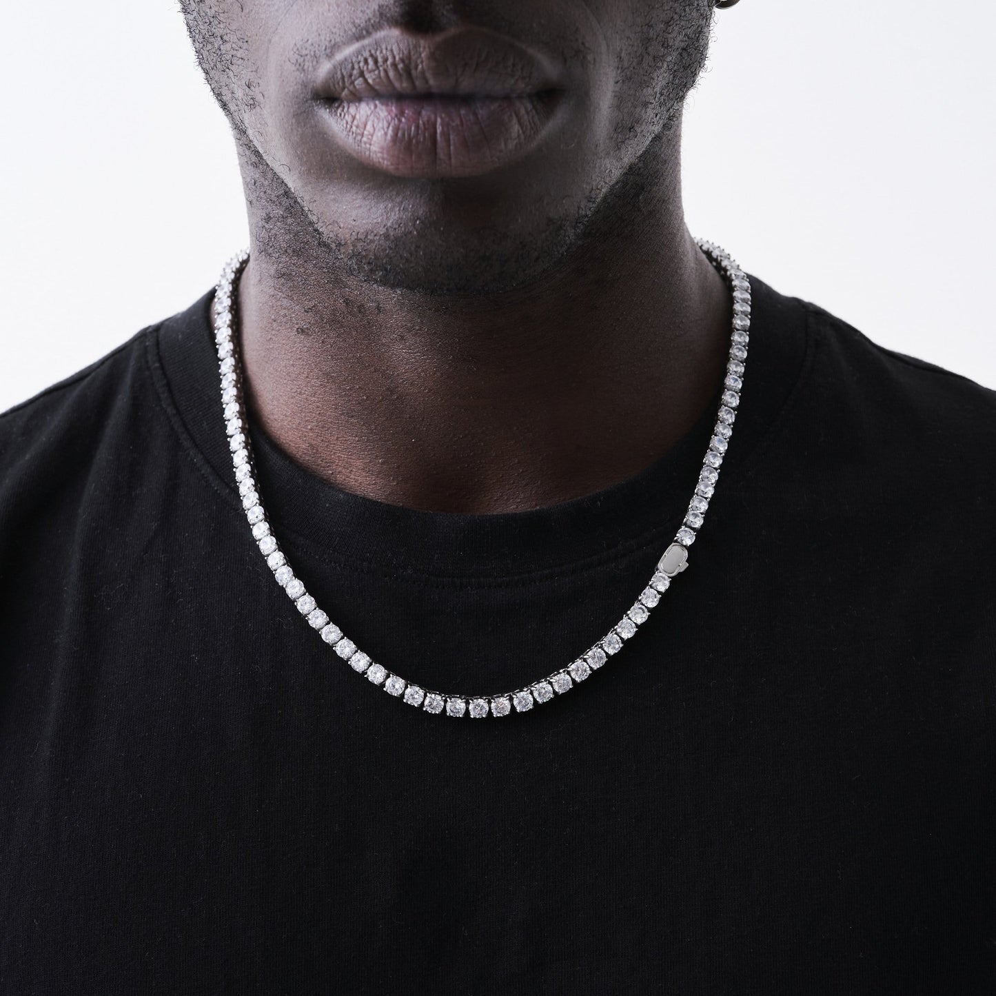 Tennis Ketting (Zilver) 5mm