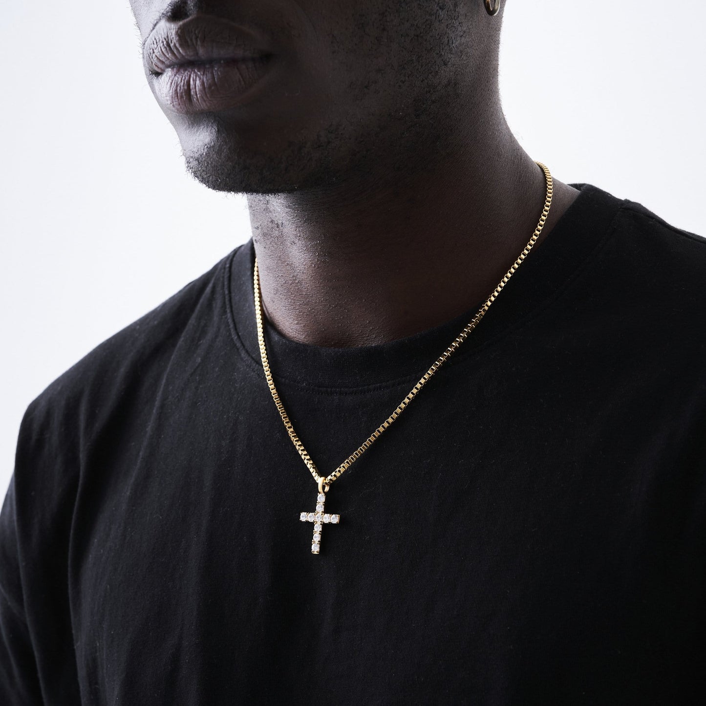 Iced Cross (Goud)