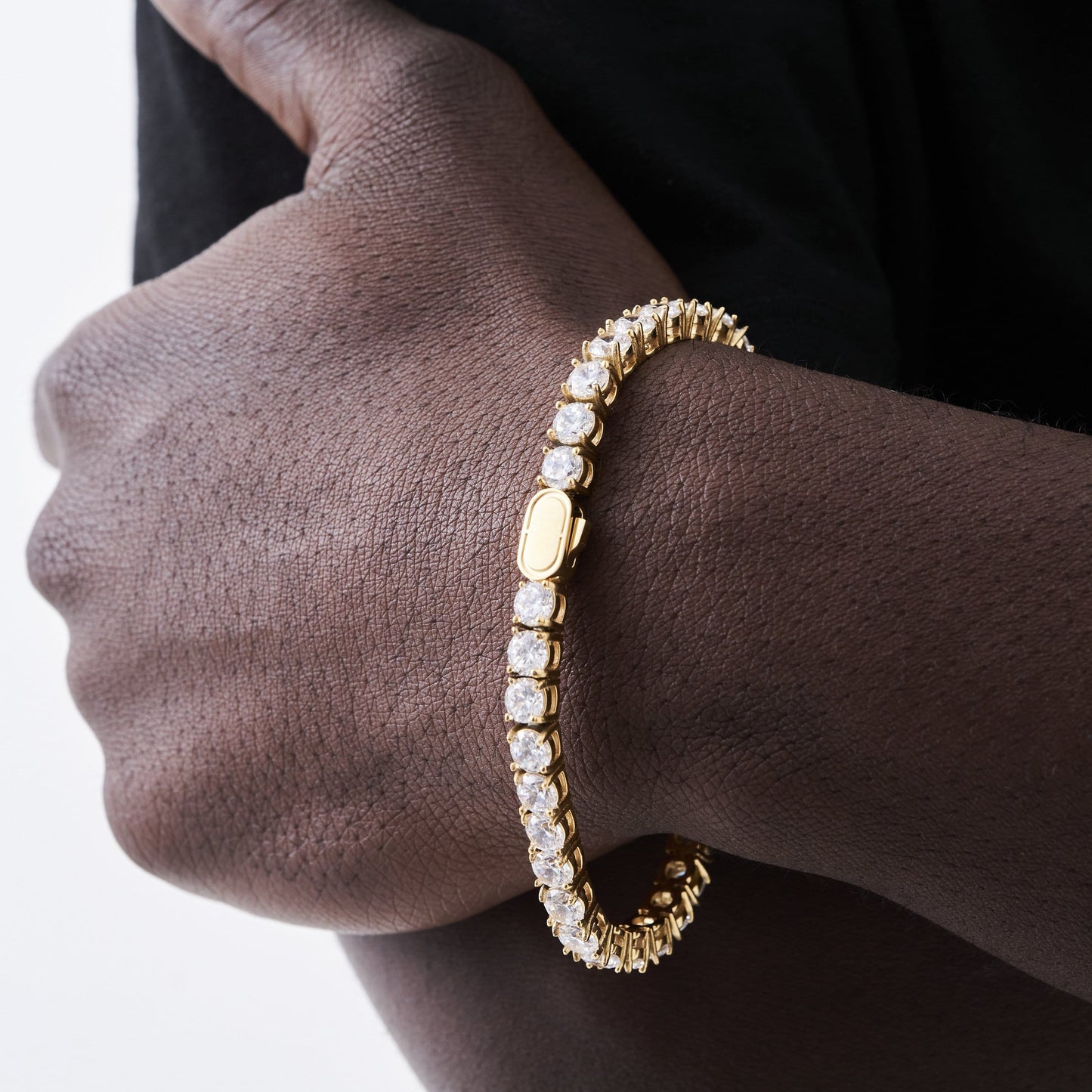 Tennisarmband (Goud) 5mm