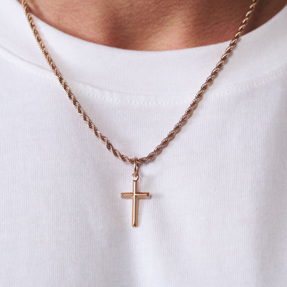 Kruis (Roze Goud)