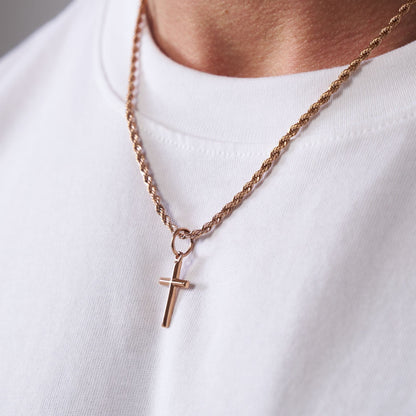 Kruis (Roze Goud)