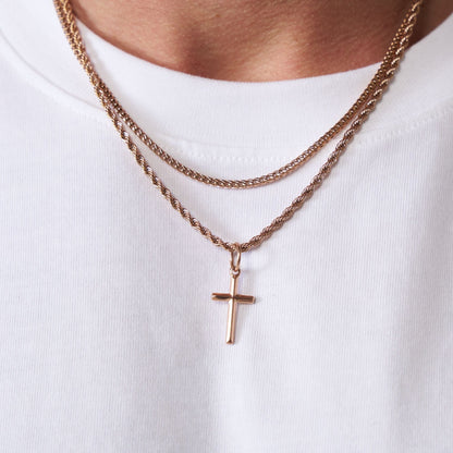 Cross & Cali Set (Roségoud)