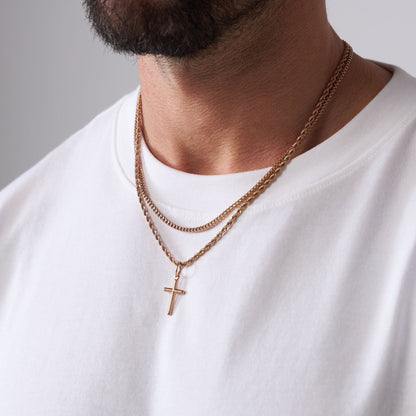 Cross & Cali Set (Roségoud)