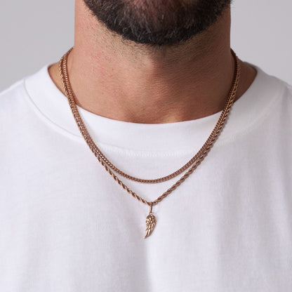 Wing & Cali Set (Roze Goud)