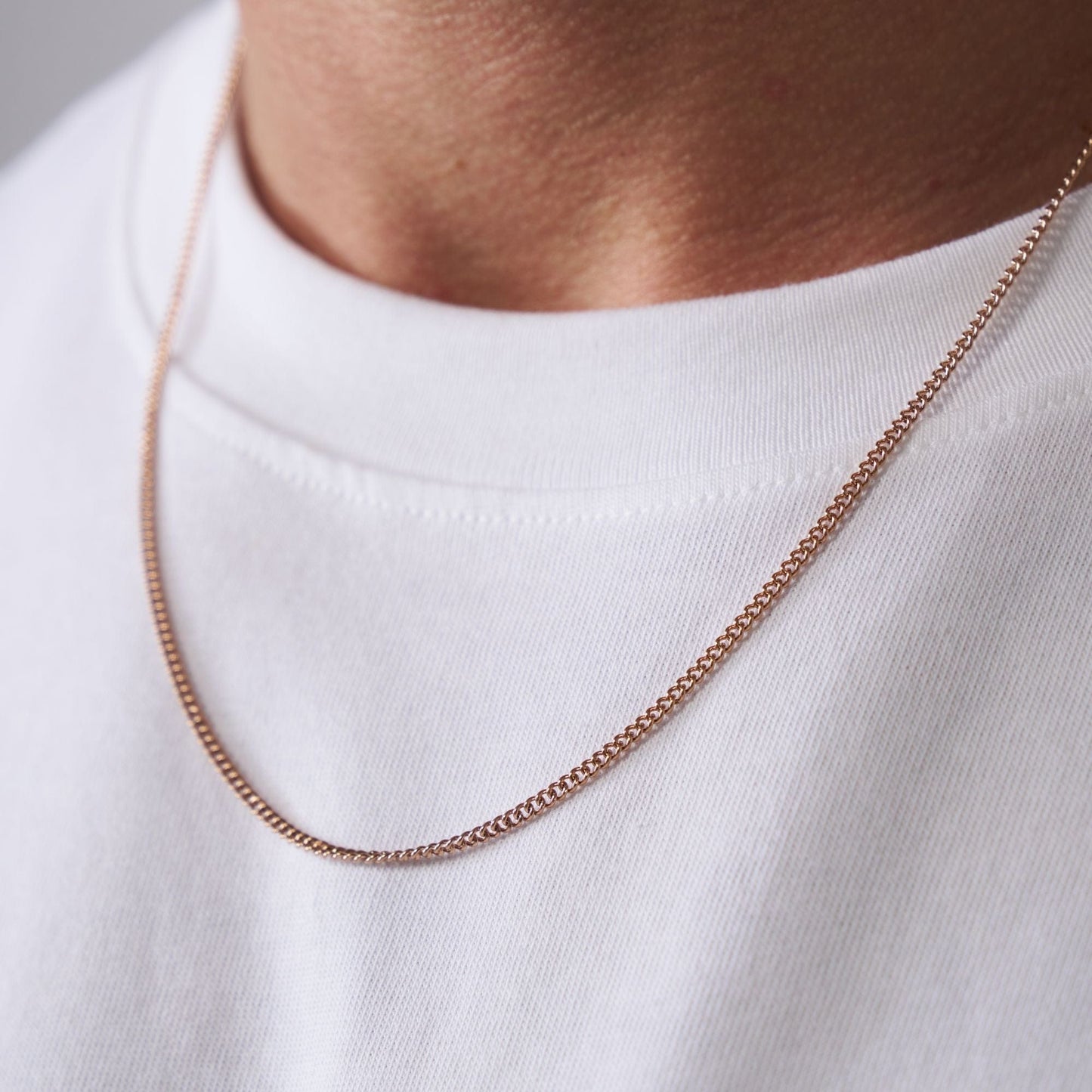 Cubaans (Roze Goud) 2mm