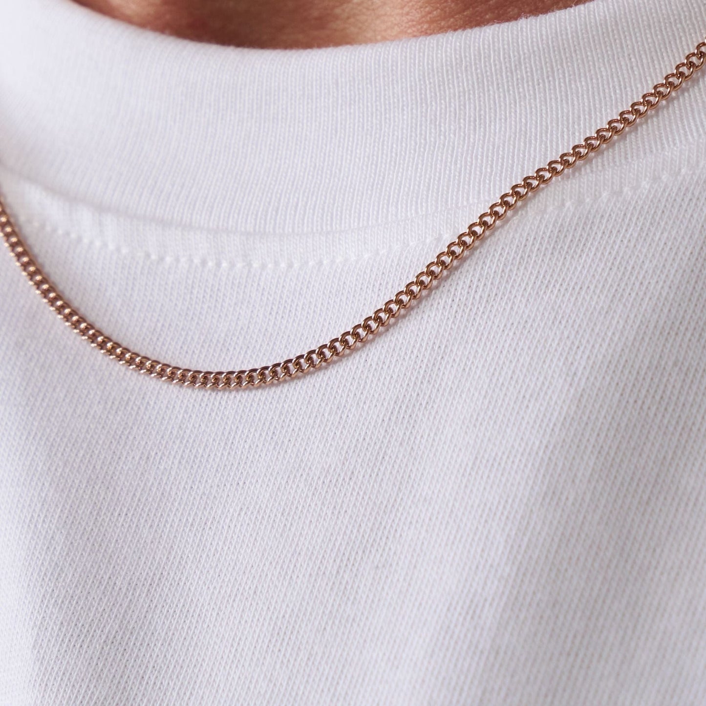 Cubaans (Roze Goud) 2mm