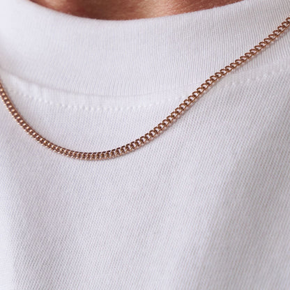 Cubaans (Roze Goud) 2mm