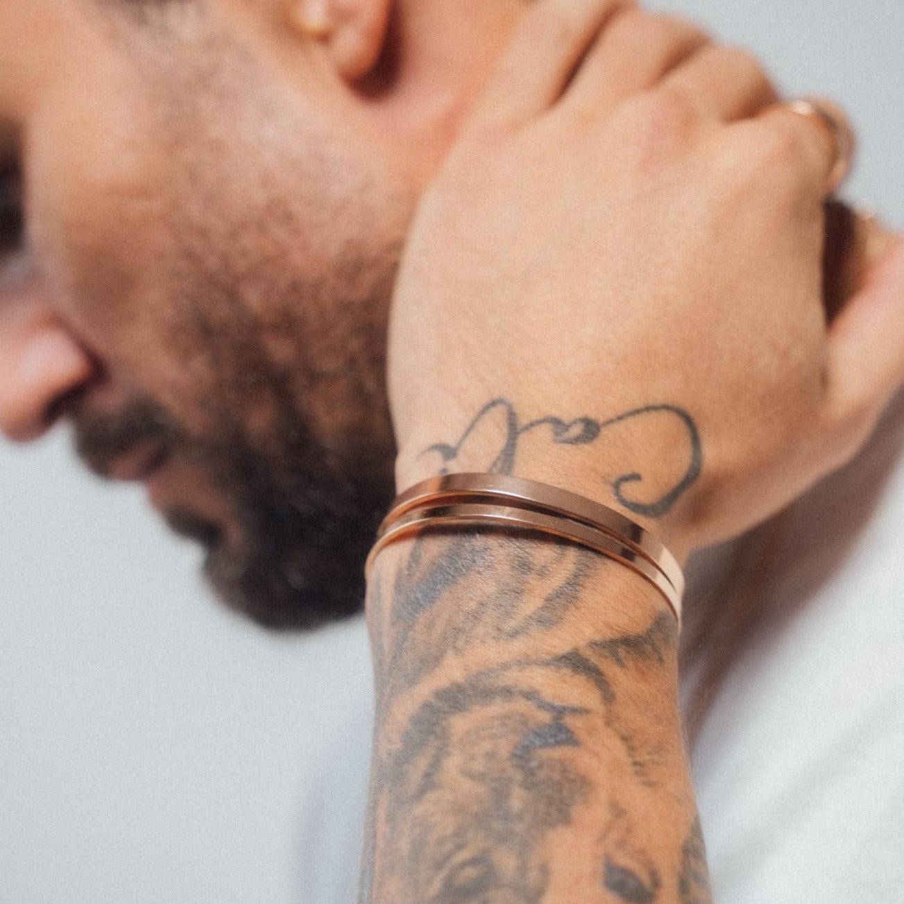 Classic Cuff 5mm (Roze Goud)