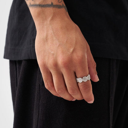 Saint Benedict Band Ring (Zilver)
