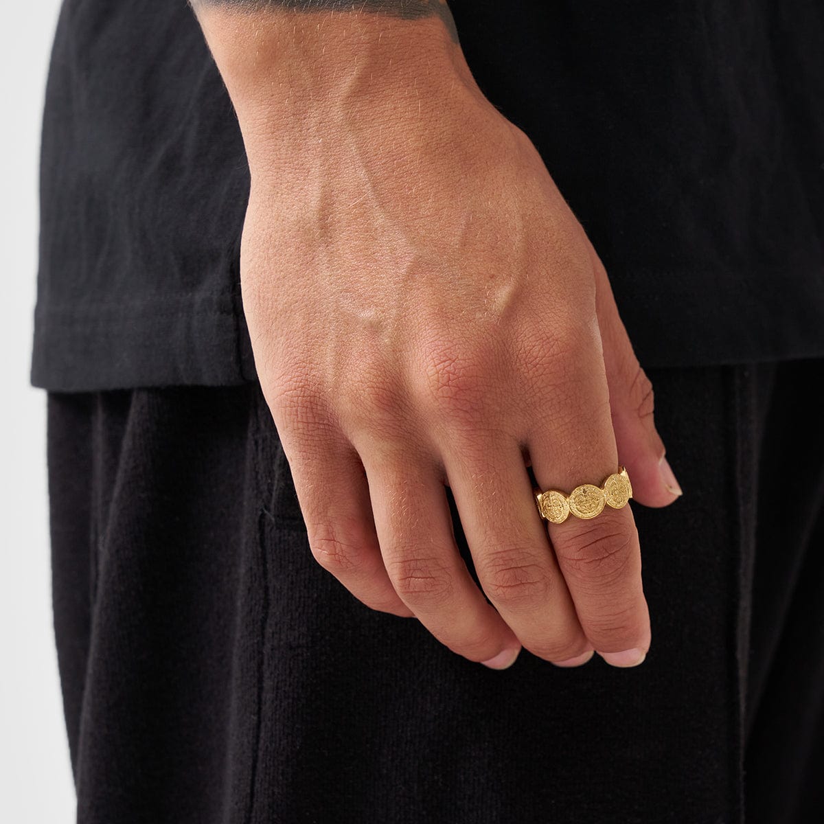 Sint Benedictus Bandring (Goud)