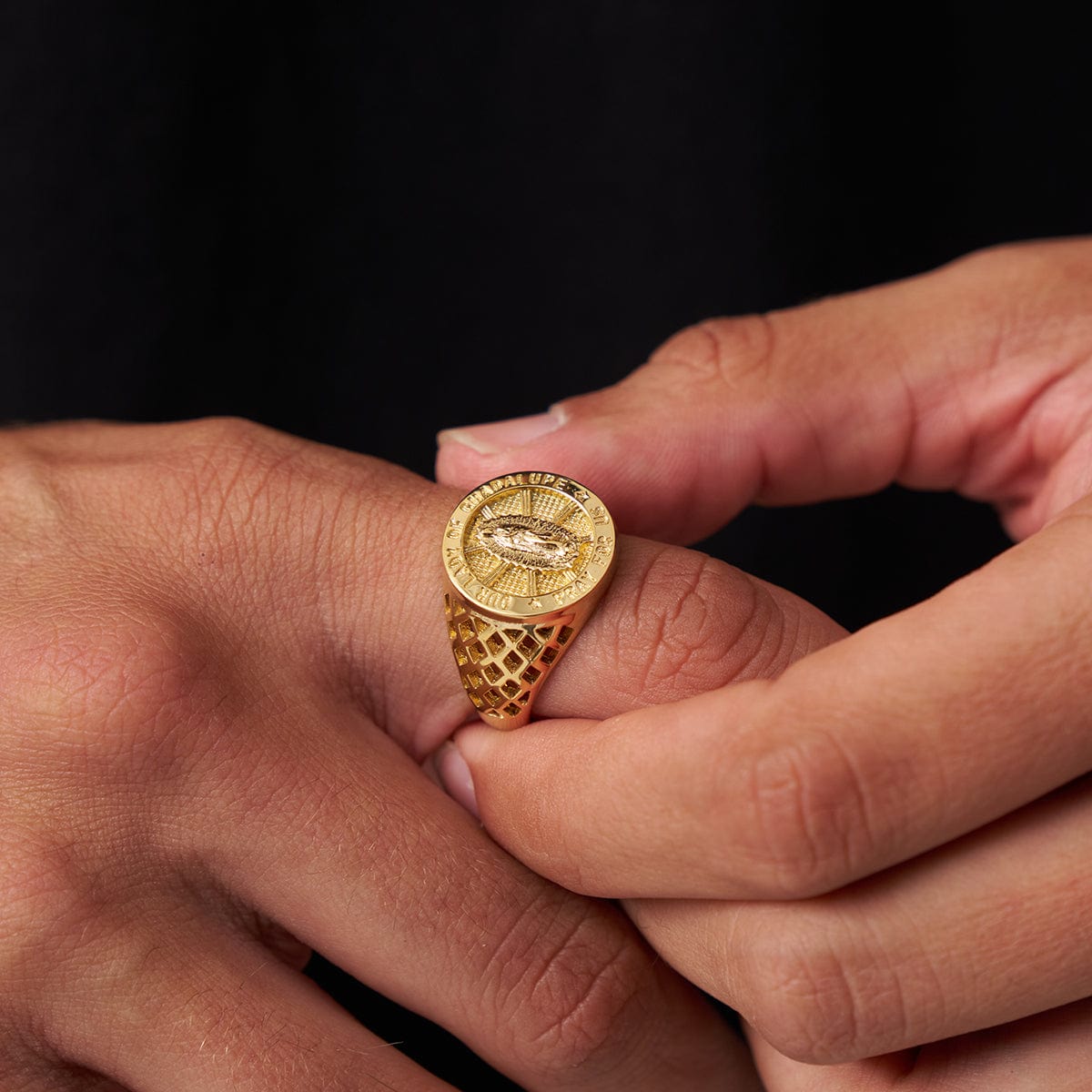 Guadalupe Sovereign Ring (Goud)