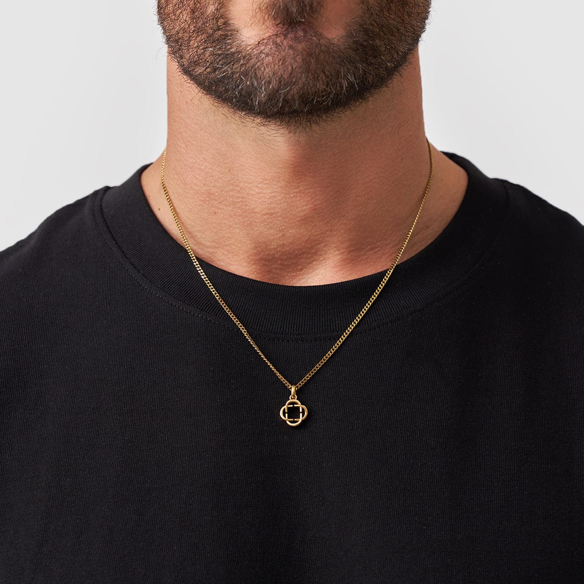 Klavertje Vier Hangertje (Goud)