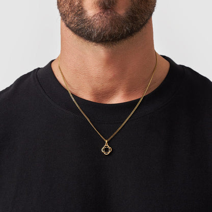 Klavertje Vier Hangertje (Goud)