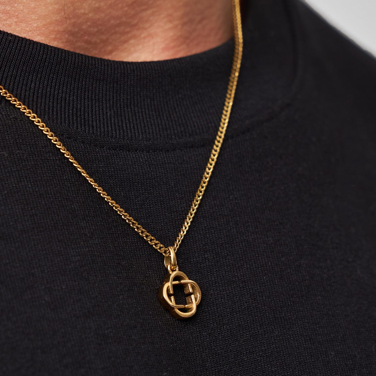 Klavertje Vier Hangertje (Goud)