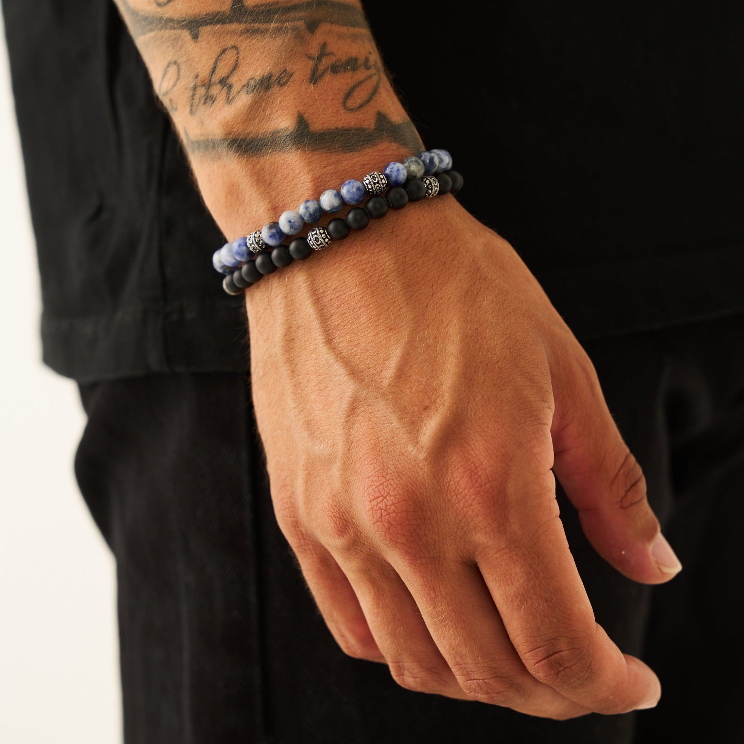 Sodaliet Steen Armband (Zilver)