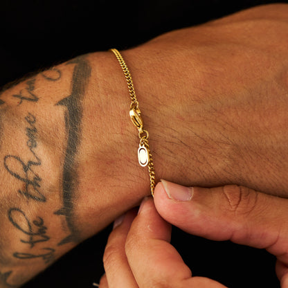 Connell Armband (Goud) 2mm