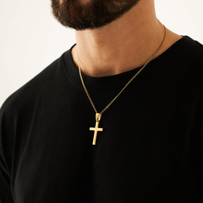 Latijns Kruis Hanger (Goud)