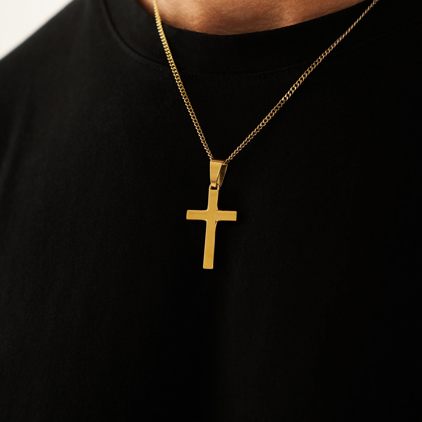 Latijns Kruis Hanger (Goud)