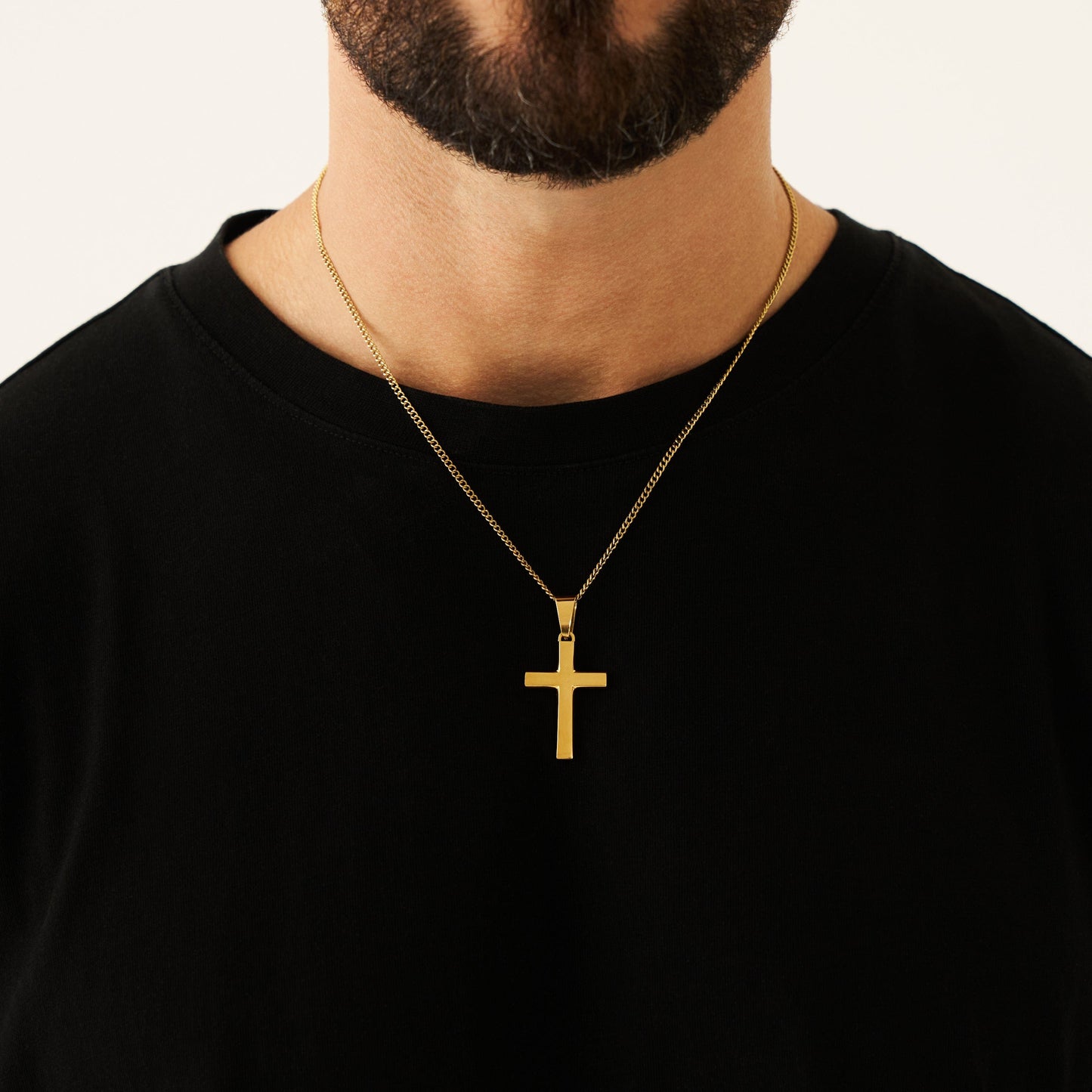 Latijns Kruis Hanger (Goud)