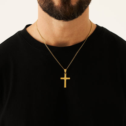 Latijns Kruis Hanger (Goud)
